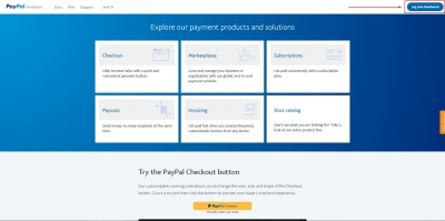 Einrichtung des PayPal Connector