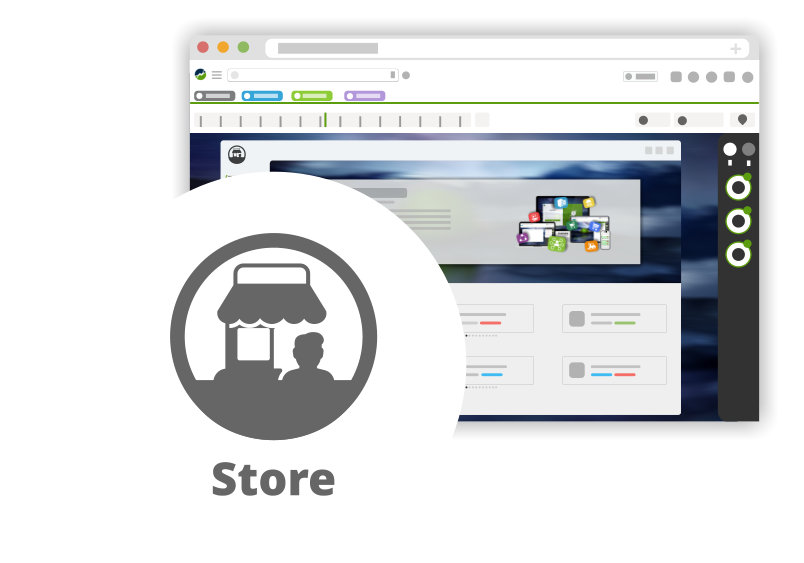 Icon: App tricoma Store