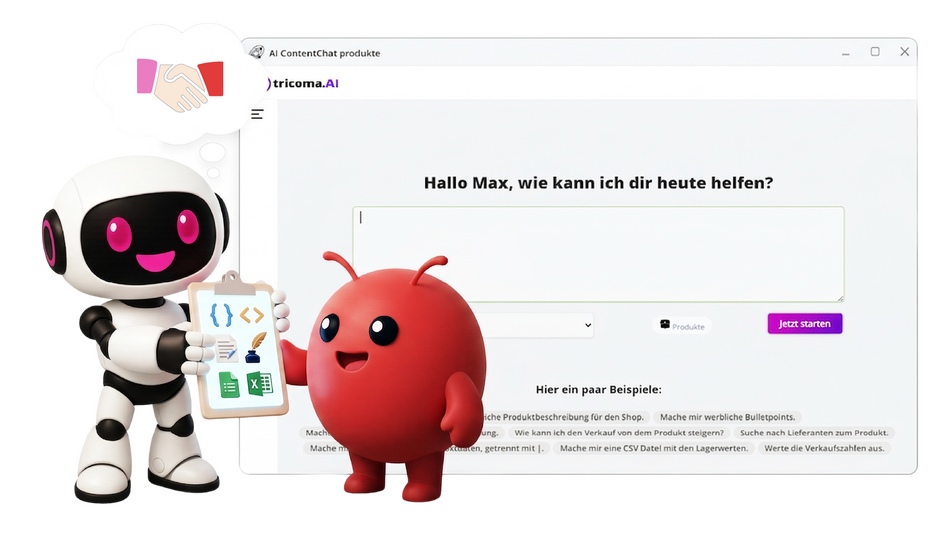 Der AI Content Chat ist vollst�ndig integriert
