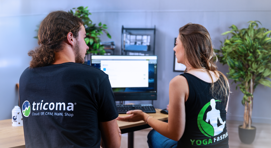 tricoma Support vor Ort beim Kunden