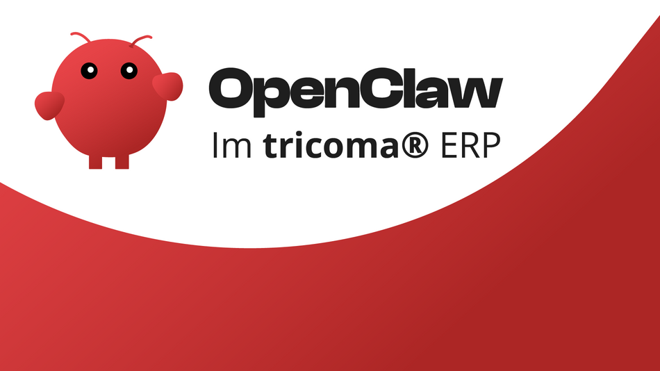 Bild: OpenClaw im tricoma ERP