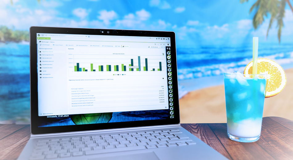 Am Strand arbeiten Lsung