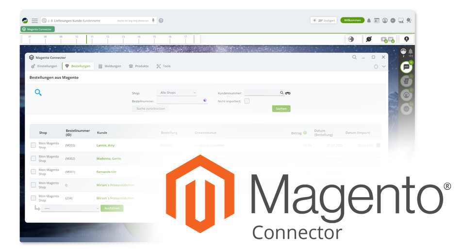 Icon: App Magento Connector