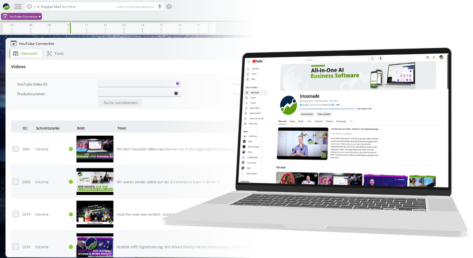 Icon: App YouTube Connector