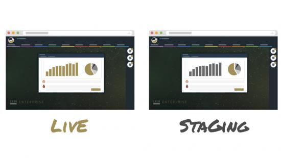 Live- und Stagingsystem