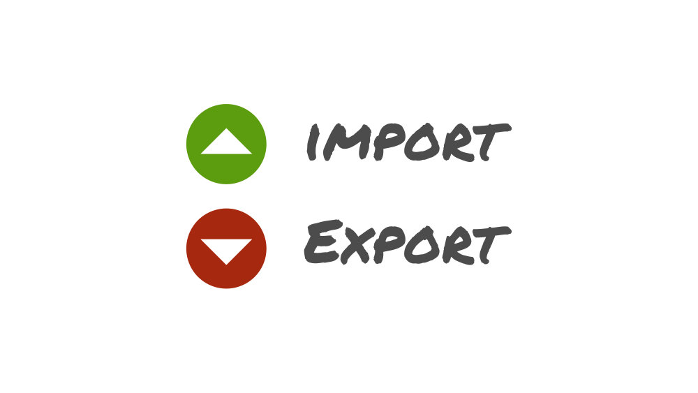 Icon: App Import/Export