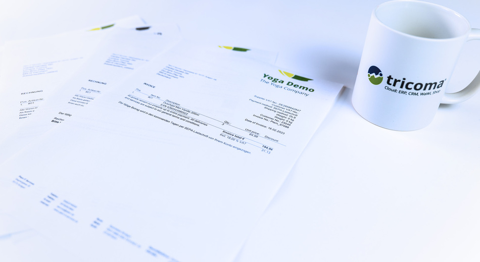 Rechnungen im ERP System erstellen