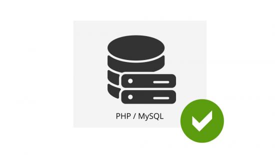 Abgestimmte Softwareversionen auf dem Server