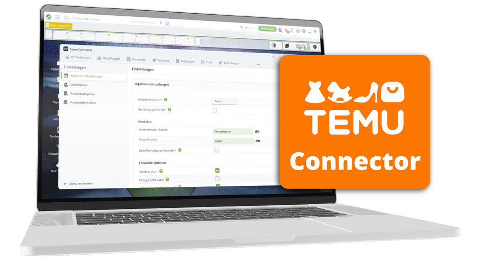 Icon: Temu Connector (BETA)