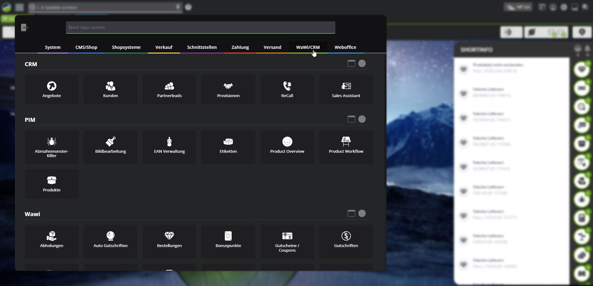 tricoma - Das ERP System