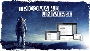 🌌 tricoma 4.0 Universe - Relaunch des neuen Desktops