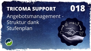🎬🤝 tricoma support #018: Arbeiten mit Angebotsstufen