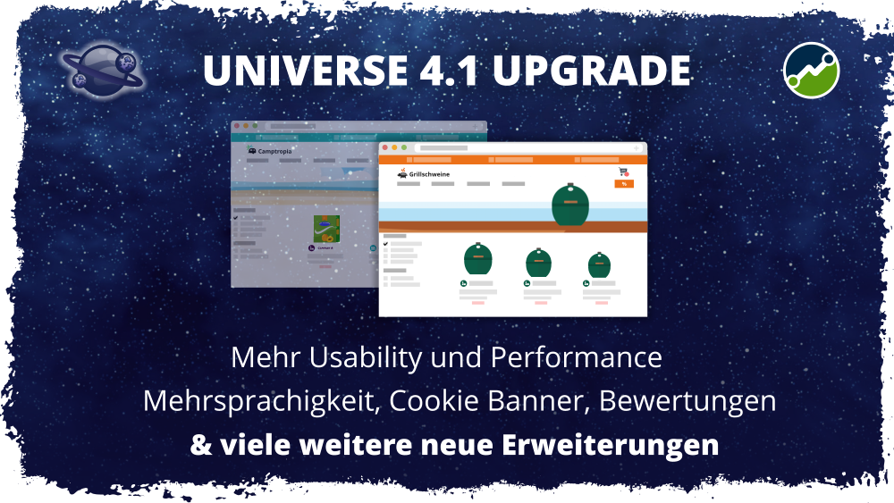 Universe 4.1 Upgrade Universe 4.1 Upgrade