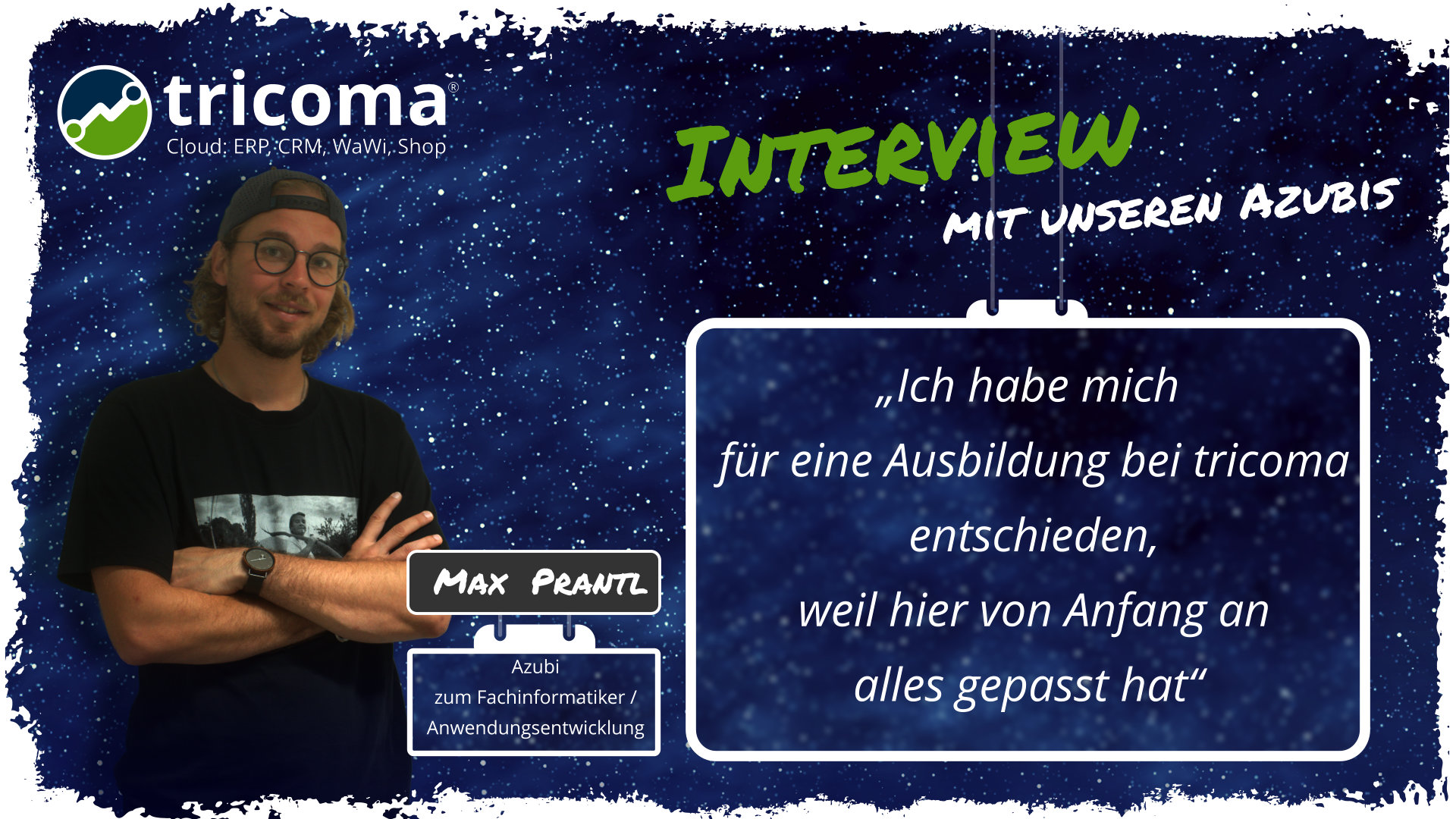 Interview mit unseren Auszubildenden Interview mit unseren Auszubildenden