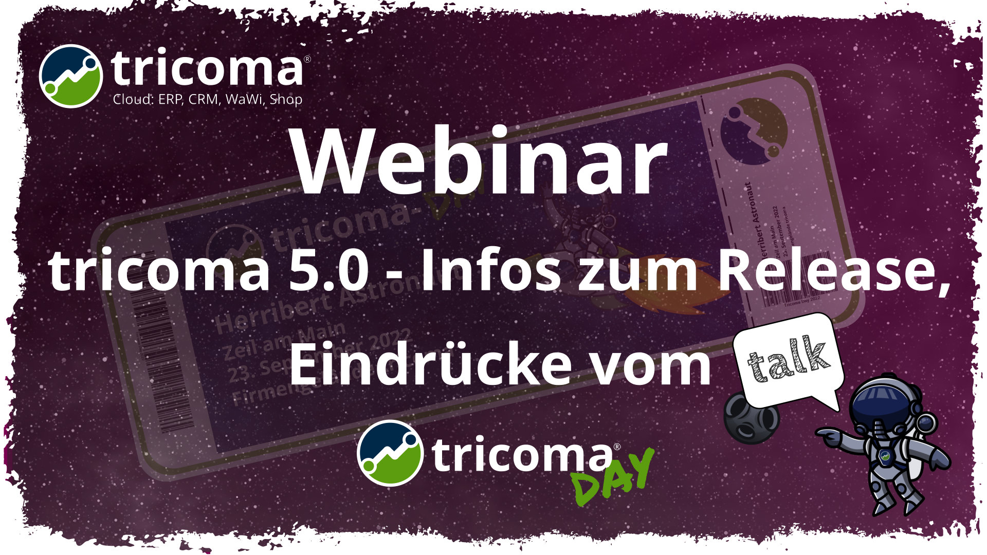 Webinar: tricoma 5.0 - Infos zum Release, Eindrücke vom tricoma-DAY