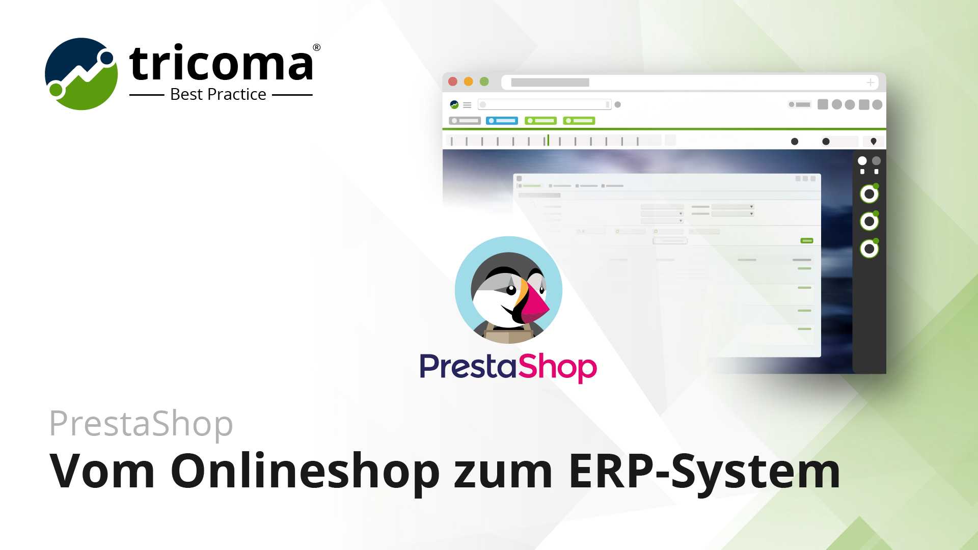 Vom Onlineshop zum ERP-System - die perfekte Kombination von PrestaShop in Verbindung mit einer Warenwirtschaft