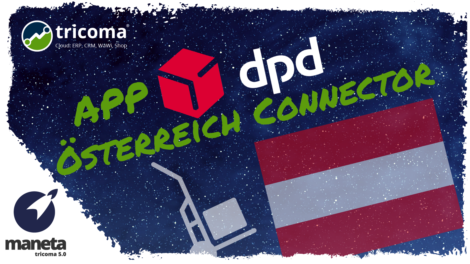Jetzt im tricoma Store: Der DPD Österreich Connector