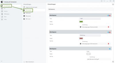 Workspaces Workspaces