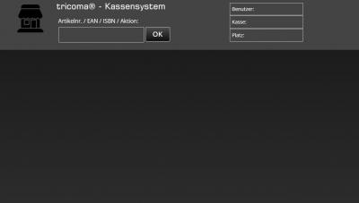 Kassensystem geöffnet Kassensystem geöffnet