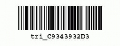 Beispiel eines Loginbarcodes
